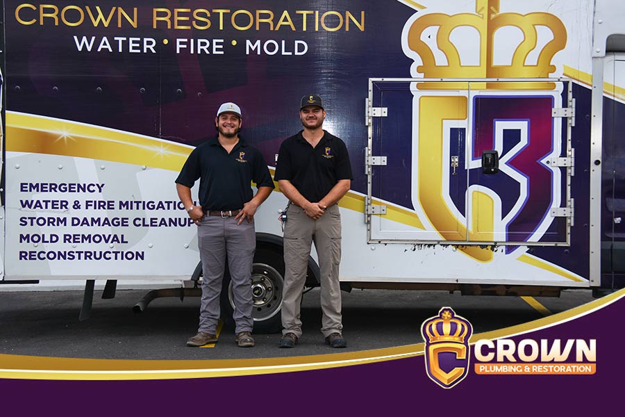 Crown Plumbing & Water Damage Restoration - Water Restoration in San Antonio